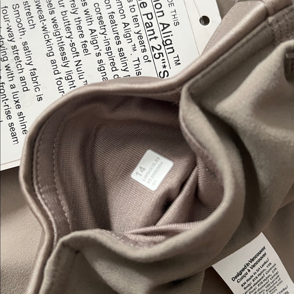 lululemon (14) Align No-line Pant 25” *Sati - Picture 4 of 11